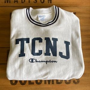 Champion Reverse Weave TCNJ Crewneck